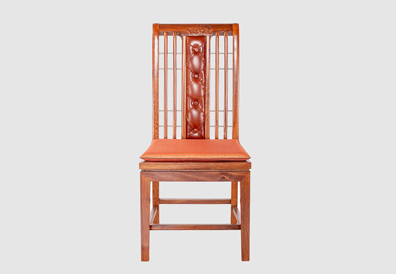 余姚芙蓉榭中式实木餐椅效果图